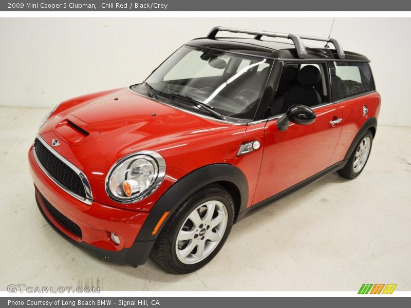 Chili Red / Black/Grey 2009 Mini Cooper S Clubman