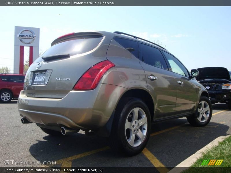 Polished Pewter Metallic / Charcoal 2004 Nissan Murano SL AWD