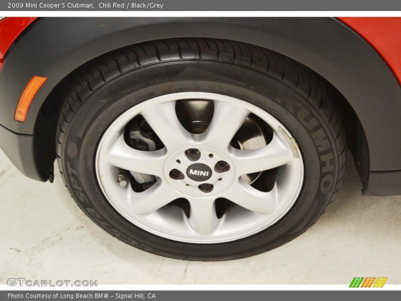 Chili Red / Black/Grey 2009 Mini Cooper S Clubman