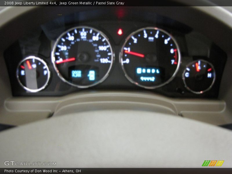 Jeep Green Metallic / Pastel Slate Gray 2008 Jeep Liberty Limited 4x4