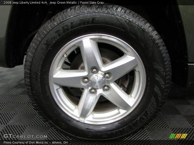 Jeep Green Metallic / Pastel Slate Gray 2008 Jeep Liberty Limited 4x4