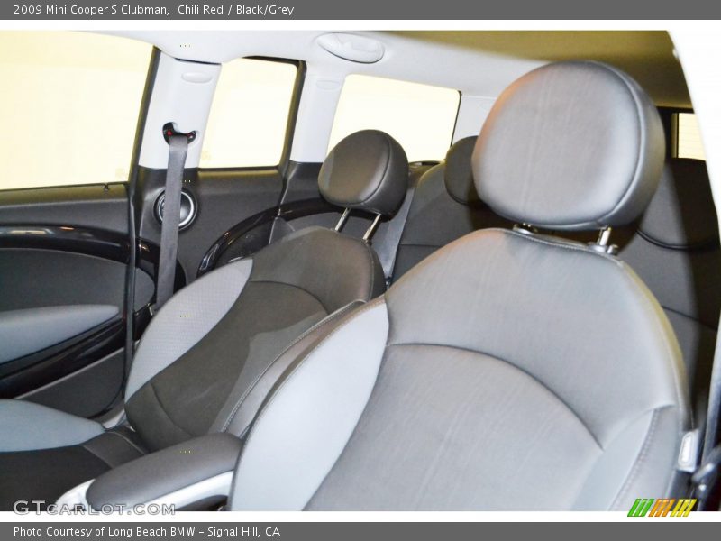 Chili Red / Black/Grey 2009 Mini Cooper S Clubman