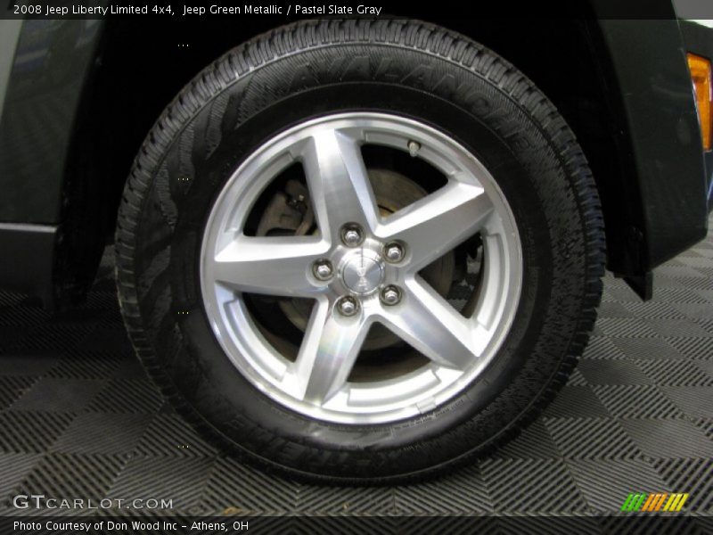 Jeep Green Metallic / Pastel Slate Gray 2008 Jeep Liberty Limited 4x4