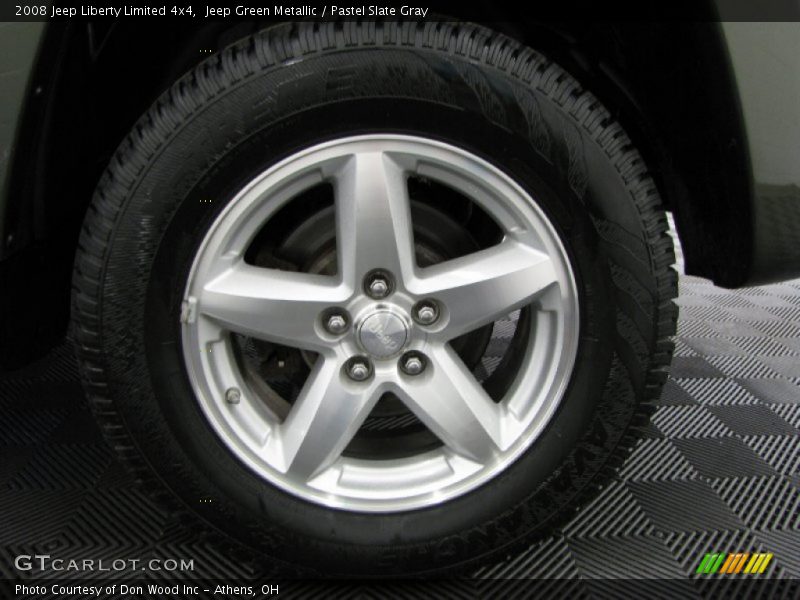 Jeep Green Metallic / Pastel Slate Gray 2008 Jeep Liberty Limited 4x4