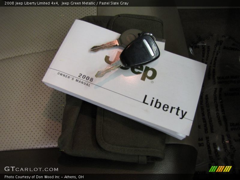 Jeep Green Metallic / Pastel Slate Gray 2008 Jeep Liberty Limited 4x4