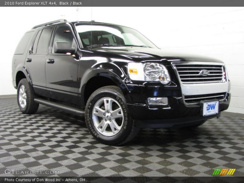 Black / Black 2010 Ford Explorer XLT 4x4