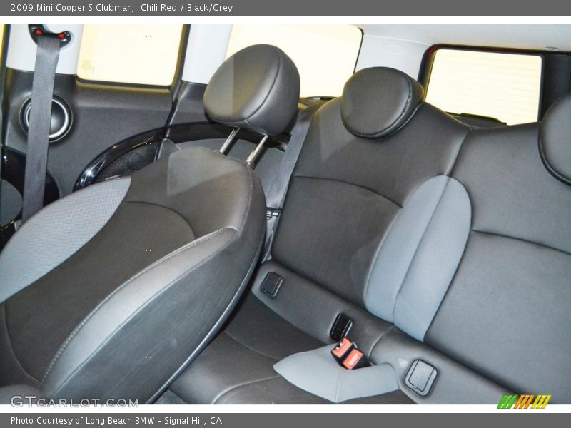 Chili Red / Black/Grey 2009 Mini Cooper S Clubman