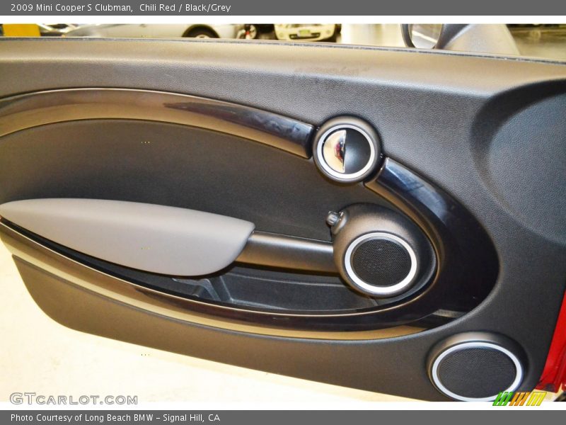 Chili Red / Black/Grey 2009 Mini Cooper S Clubman