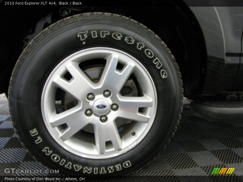 Black / Black 2010 Ford Explorer XLT 4x4