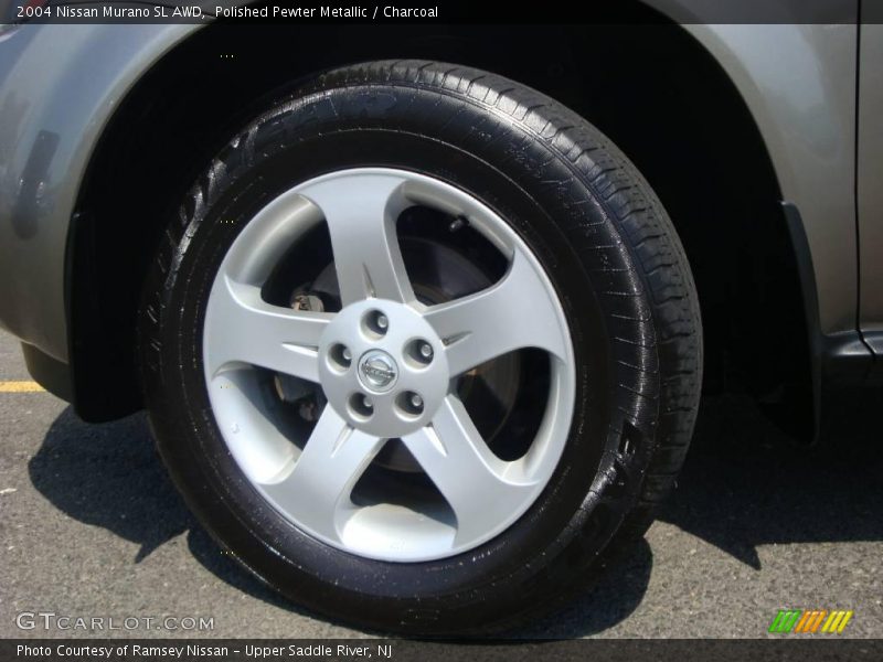 Polished Pewter Metallic / Charcoal 2004 Nissan Murano SL AWD