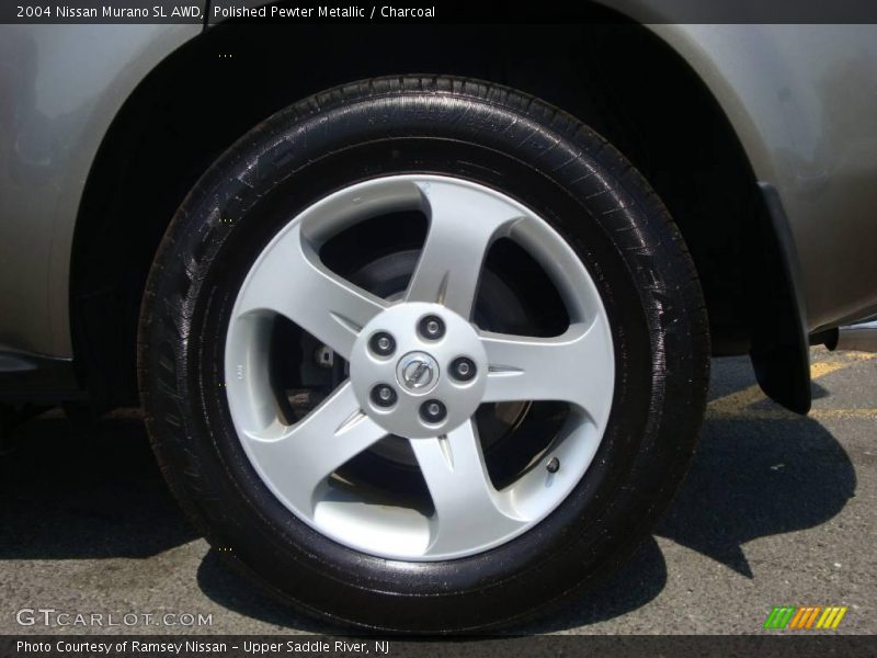 Polished Pewter Metallic / Charcoal 2004 Nissan Murano SL AWD