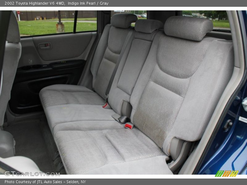 Indigo Ink Pearl / Gray 2002 Toyota Highlander V6 4WD