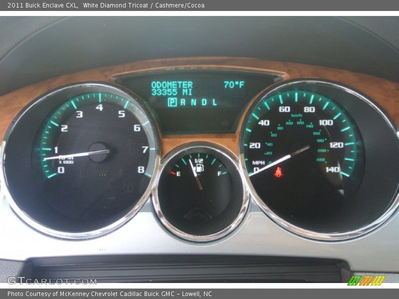  2011 Enclave CXL CXL Gauges