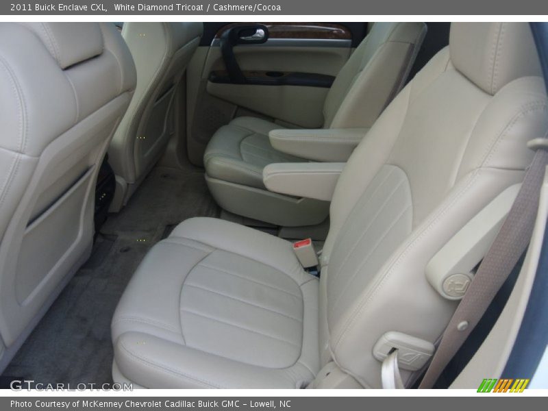 White Diamond Tricoat / Cashmere/Cocoa 2011 Buick Enclave CXL