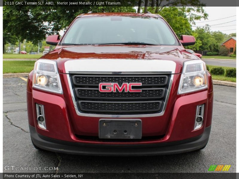 Merlot Jewel Metallic / Light Titanium 2010 GMC Terrain SLT AWD