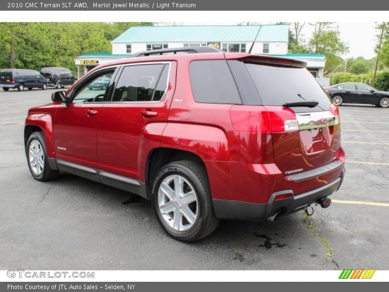 Merlot Jewel Metallic / Light Titanium 2010 GMC Terrain SLT AWD