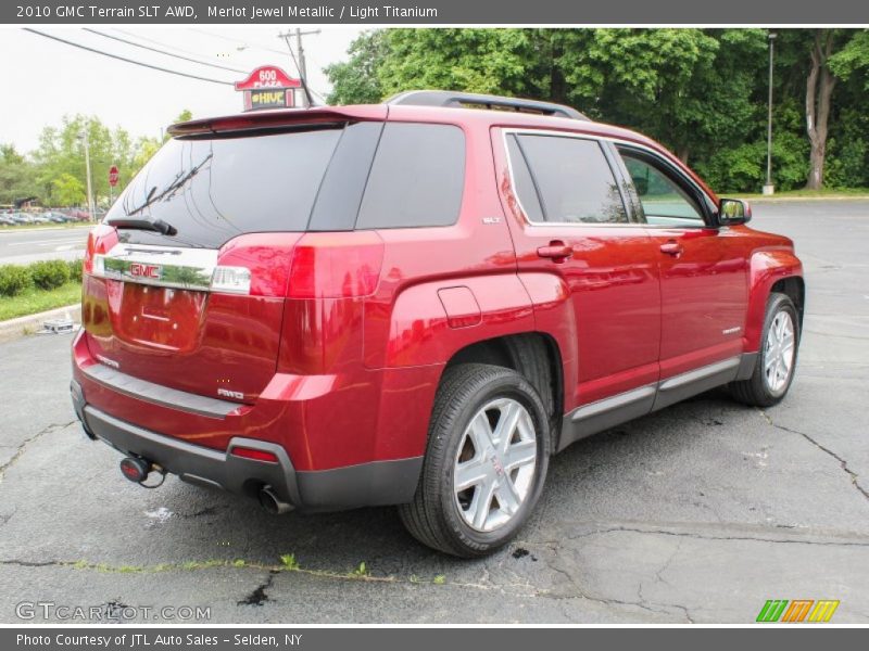 Merlot Jewel Metallic / Light Titanium 2010 GMC Terrain SLT AWD