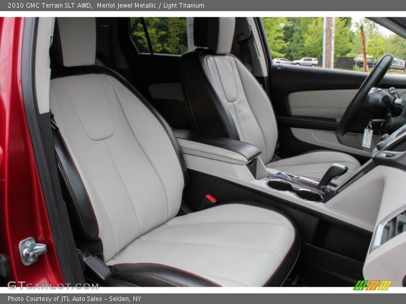  2010 Terrain SLT AWD Light Titanium Interior