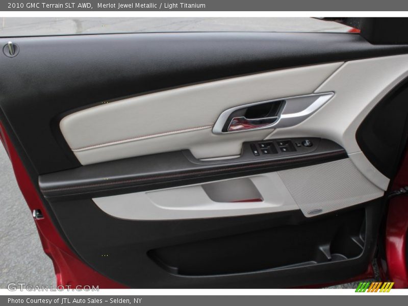 Merlot Jewel Metallic / Light Titanium 2010 GMC Terrain SLT AWD