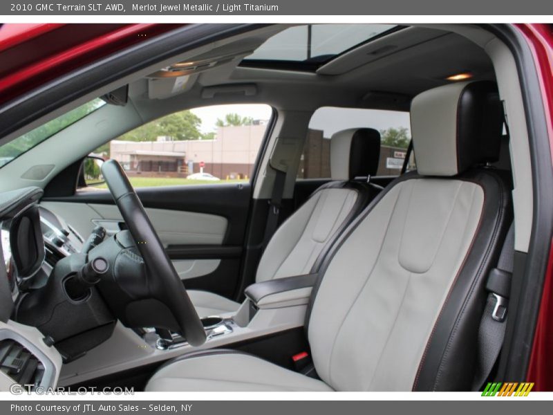 Merlot Jewel Metallic / Light Titanium 2010 GMC Terrain SLT AWD