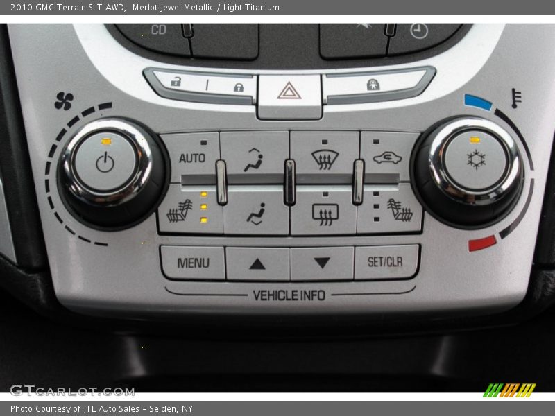 Merlot Jewel Metallic / Light Titanium 2010 GMC Terrain SLT AWD