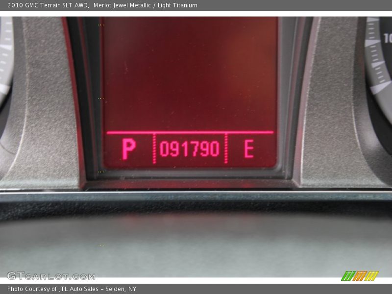 Merlot Jewel Metallic / Light Titanium 2010 GMC Terrain SLT AWD