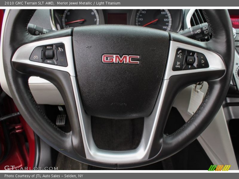 Merlot Jewel Metallic / Light Titanium 2010 GMC Terrain SLT AWD