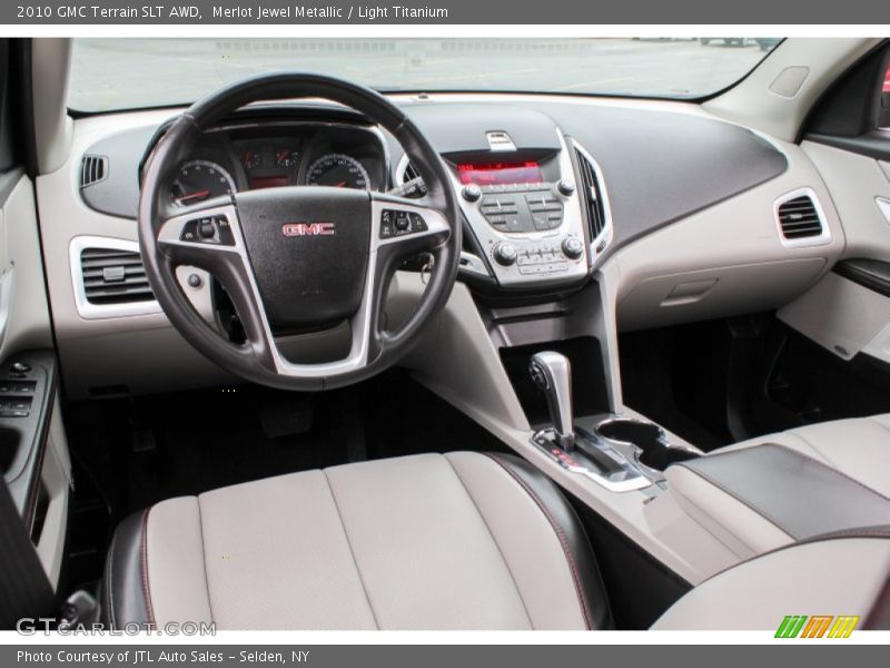 Merlot Jewel Metallic / Light Titanium 2010 GMC Terrain SLT AWD