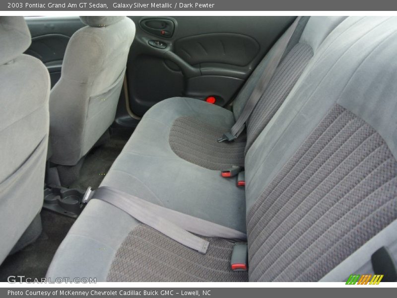 Galaxy Silver Metallic / Dark Pewter 2003 Pontiac Grand Am GT Sedan