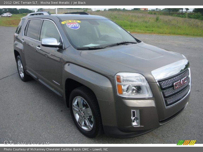 Mocha Steel Metallic / Jet Black 2012 GMC Terrain SLT