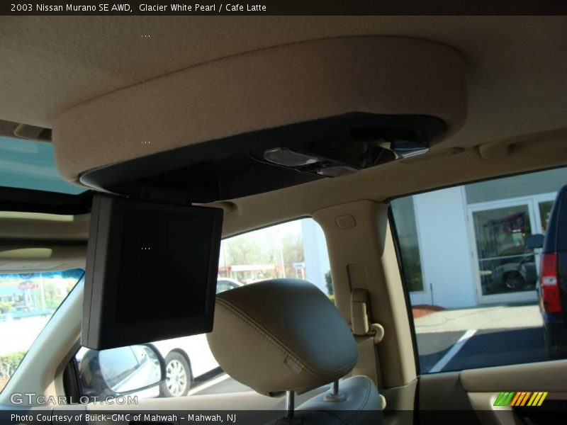Glacier White Pearl / Cafe Latte 2003 Nissan Murano SE AWD