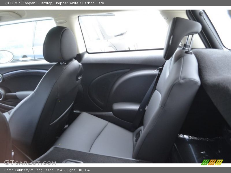 Pepper White / Carbon Black 2013 Mini Cooper S Hardtop