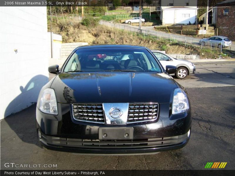 Onyx Black / Black 2006 Nissan Maxima 3.5 SL