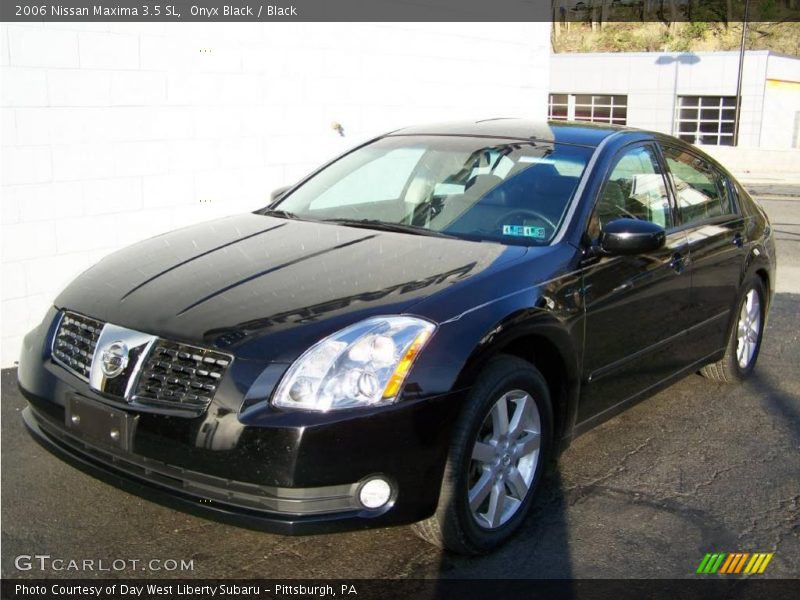 Onyx Black / Black 2006 Nissan Maxima 3.5 SL