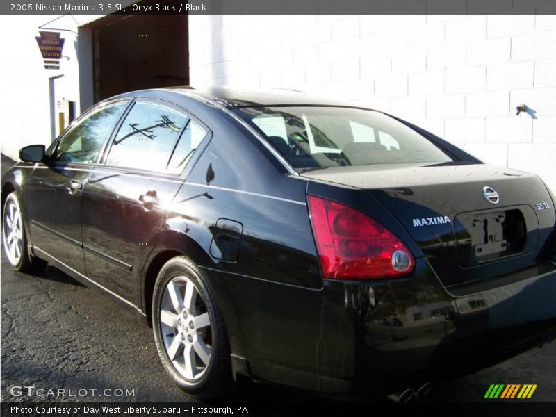 Onyx Black / Black 2006 Nissan Maxima 3.5 SL