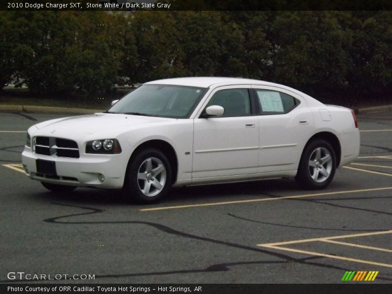 Stone White / Dark Slate Gray 2010 Dodge Charger SXT