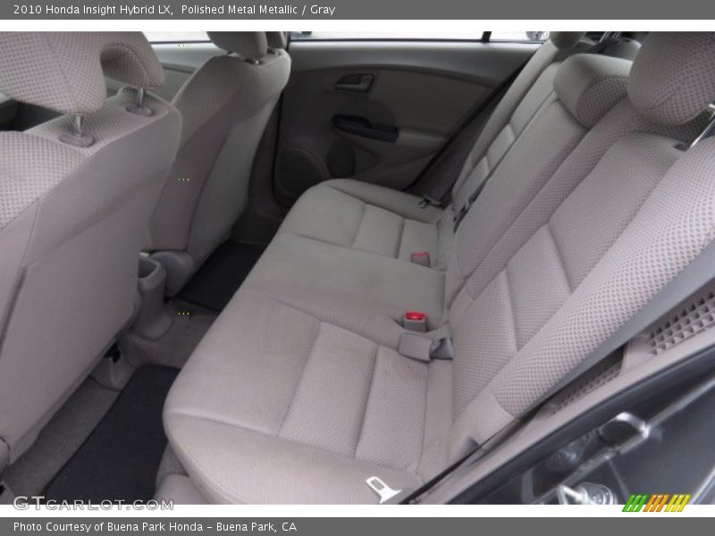 Polished Metal Metallic / Gray 2010 Honda Insight Hybrid LX
