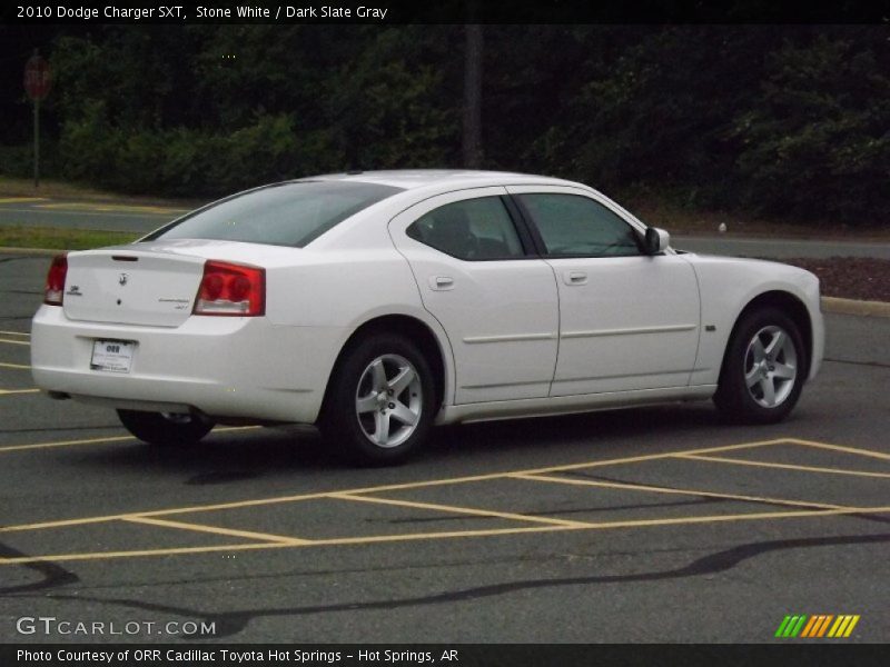 Stone White / Dark Slate Gray 2010 Dodge Charger SXT
