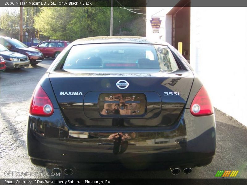 Onyx Black / Black 2006 Nissan Maxima 3.5 SL