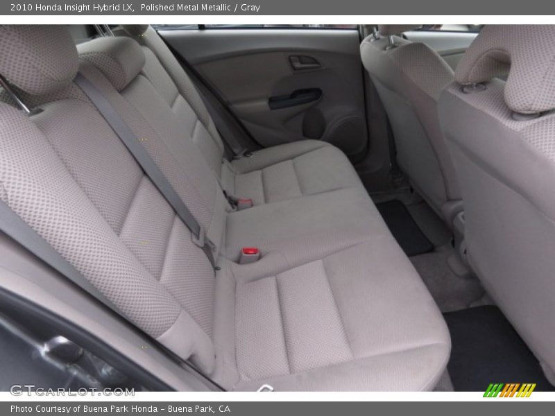 Polished Metal Metallic / Gray 2010 Honda Insight Hybrid LX