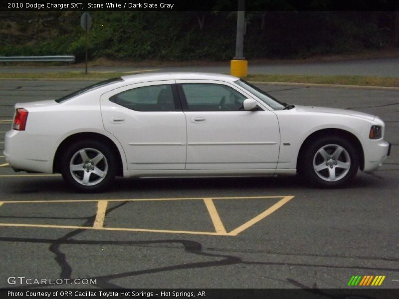 Stone White / Dark Slate Gray 2010 Dodge Charger SXT
