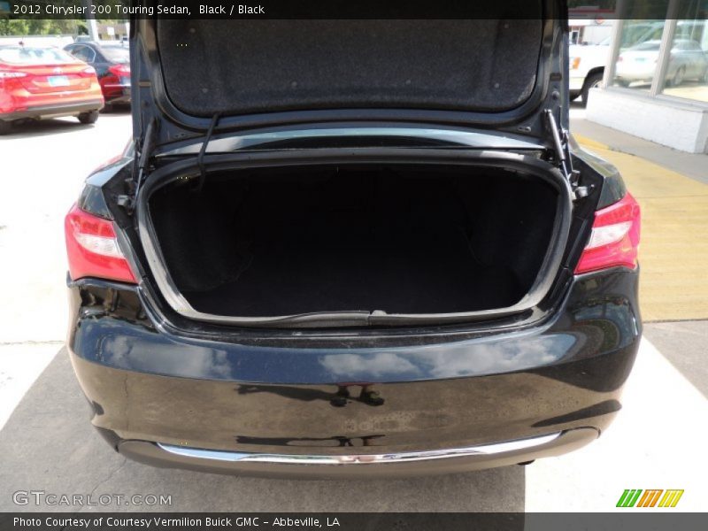 Black / Black 2012 Chrysler 200 Touring Sedan