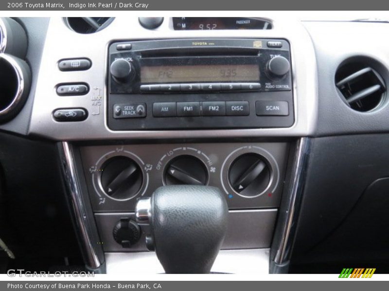 Indigo Ink Pearl / Dark Gray 2006 Toyota Matrix