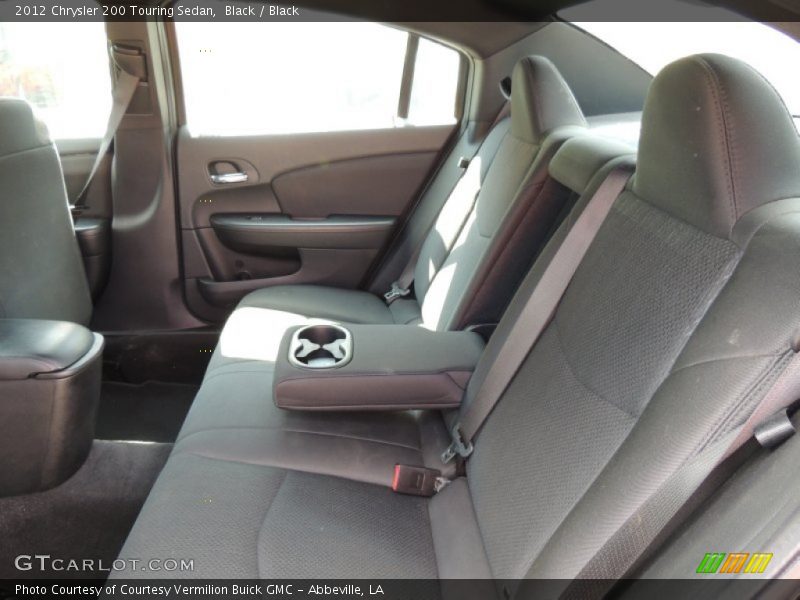 Black / Black 2012 Chrysler 200 Touring Sedan