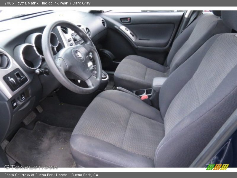 Indigo Ink Pearl / Dark Gray 2006 Toyota Matrix