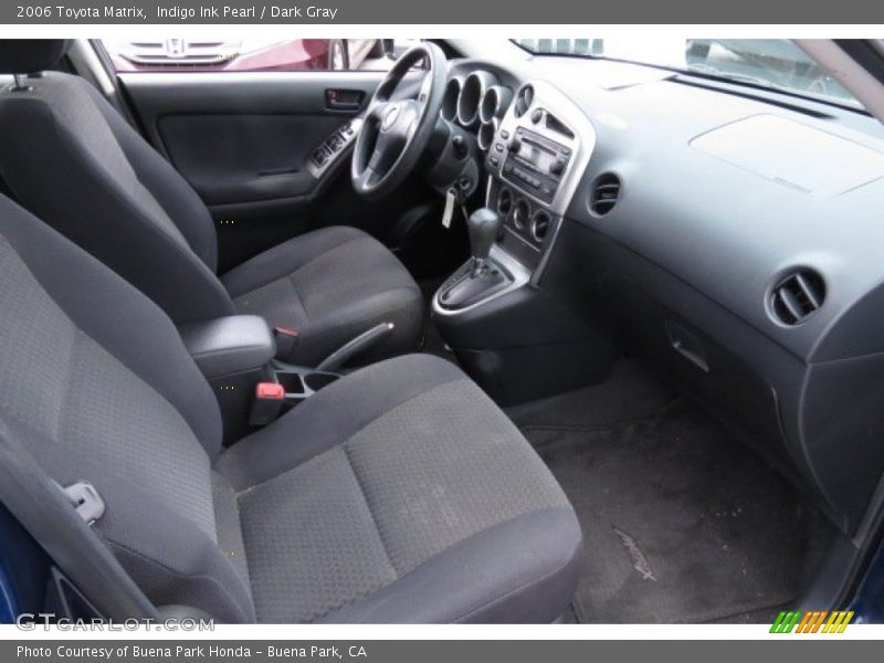Indigo Ink Pearl / Dark Gray 2006 Toyota Matrix