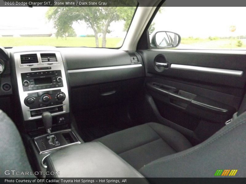 Stone White / Dark Slate Gray 2010 Dodge Charger SXT