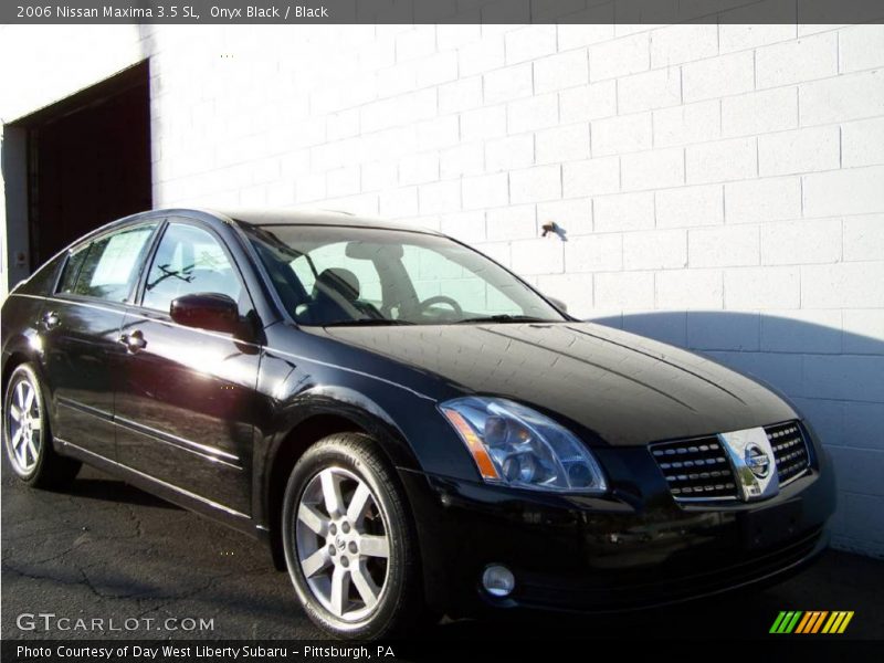 Onyx Black / Black 2006 Nissan Maxima 3.5 SL