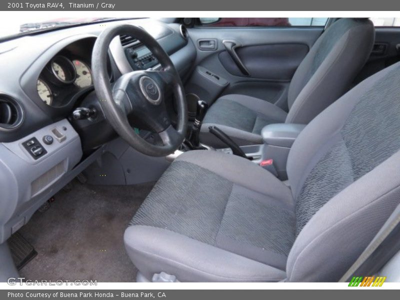 Titanium / Gray 2001 Toyota RAV4