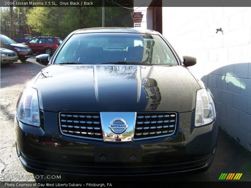 Onyx Black / Black 2006 Nissan Maxima 3.5 SL